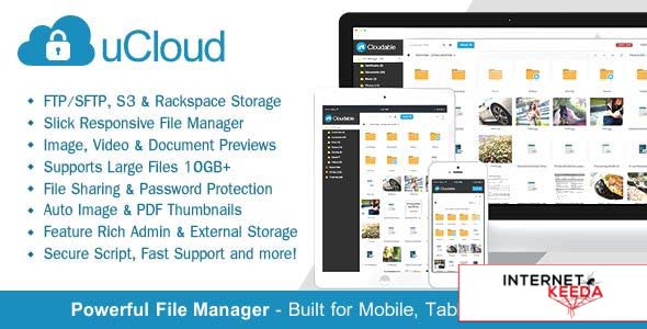 15137-uCloud v2.1.0 - File Hosting Script - Securely Manage, Preview & Share Your Files