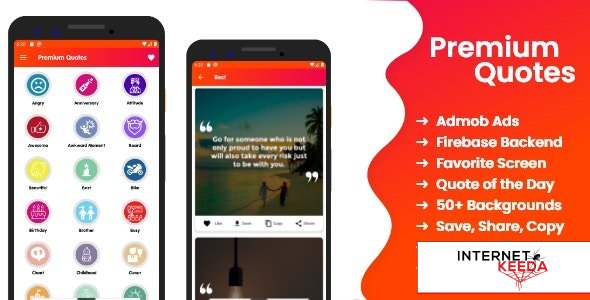 10065-Premium Quotes v1.1 - Android Quotes App With Firebase Admin Panel