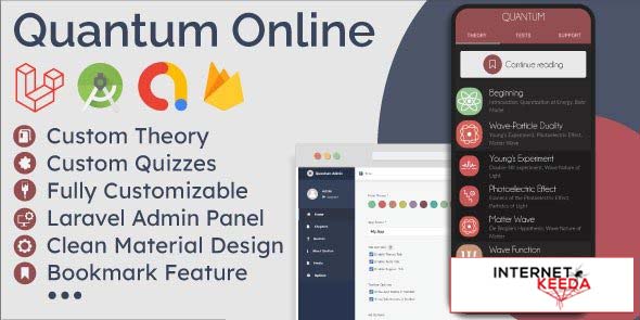 10609-Educational App (Theory & Quizzes) + Admin Panel v1.2.0