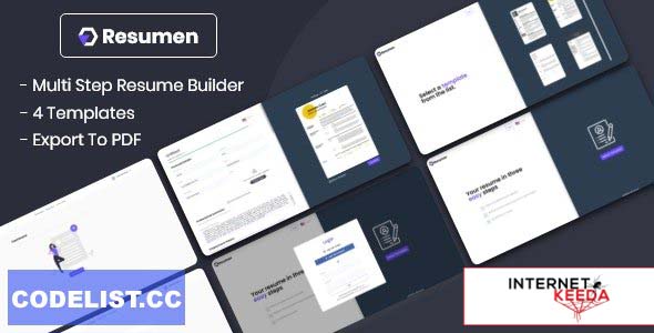 10615-Resumen v0.1 - MultiStep Resume Builder