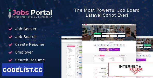 13705-Jobs Portal v3.4 - Job Board Laravel Script