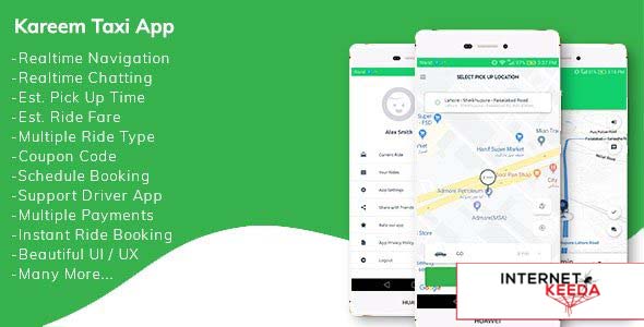 10738-Kareem Taxi App v1.3 - Cab Booking Solution + admin panel