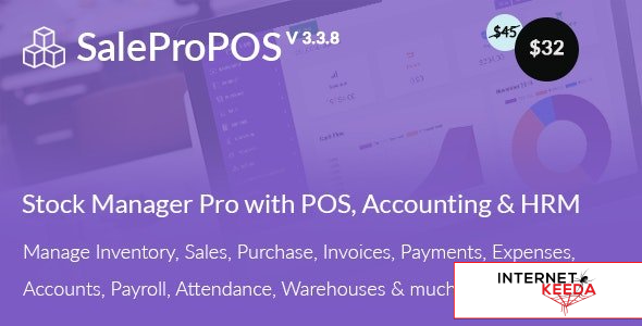 10742-SalePro v3.3.8 - Inventory Management System with POS, HRM, Accounting - 