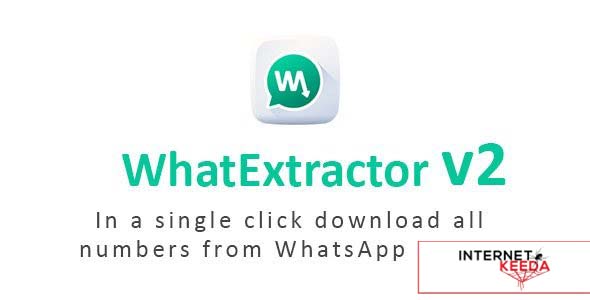 10749-WhatExtractor v2.0.0 - WhatsApp Contacts Extractor