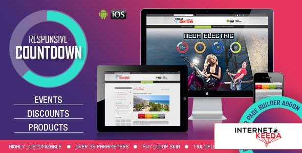 11091-CountDown PRO v1.0 - Elementor Widget Events/Products Launch