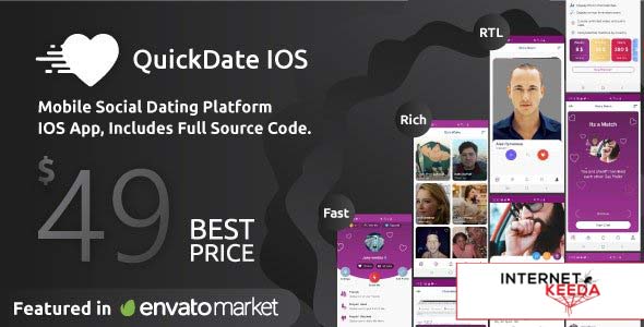 11333-QuickDate IOS v1.7 - Mobile Social Dating Platform Application