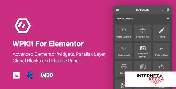 13769-WPKit For Elementor v1.0.9.1 - Advanced Elementor Widgets Collection & Parallax Layer