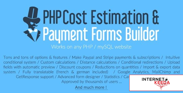 11642-PHP Cost Estimation & Payment Forms Builder (18 june 2020)