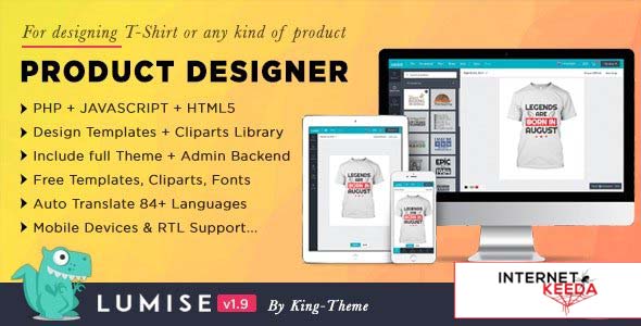 15243-Lumise Product Designer v2.0.2 - WooCommerce WordPress