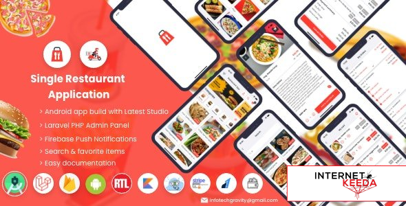 12103-Single Restaurant v4.0 - Android User & Delivery Boy Apps With Laravel Admin Panel - 