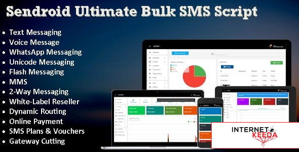 14408-Sendroid v4.0 - Ultimate Bulk SMS, WhatsApp and Voice Messaging Script with White-Label Resell