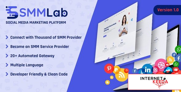 12282-SMMLab v1.0.0 - Social Media Marketing SMM Platform