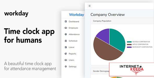 12288-Workday v2.1 - A Time Clock Application For Employees