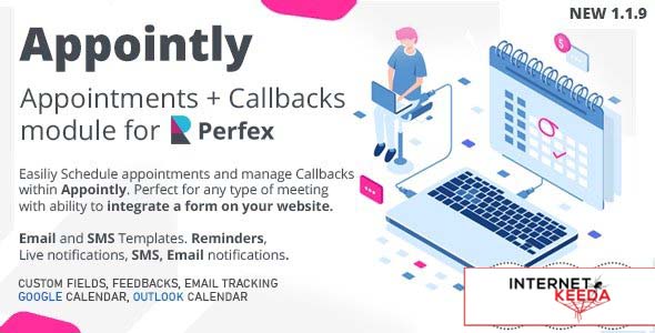 12290-Appointly v1.1.9 - Perfex CRM Appointments