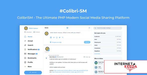 12317-ColibriSM v1.2.0 - The Ultimate PHP Modern Social Media Sharing Platform