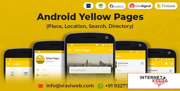 20362-Android Yellow Pages (Place, Location, Search, Directory) v1.4