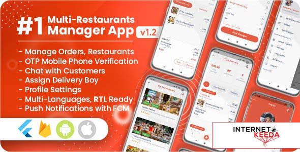 12565-Manager / Owner for Multi-Restaurants Flutter App v1.2.0