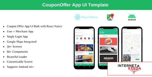 12579-Coupon Offer App v2.0 - React Native Theme