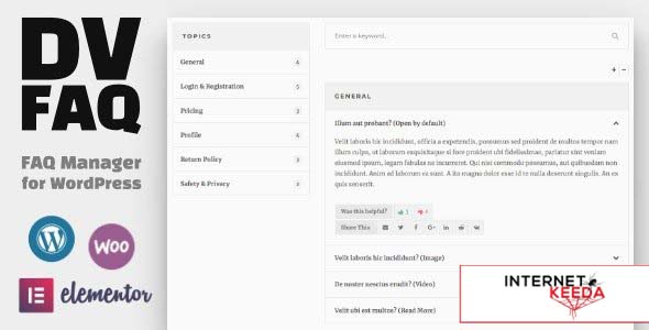 12651-DV FAQ v1.3 - Advanced WordPress FAQ Plugin