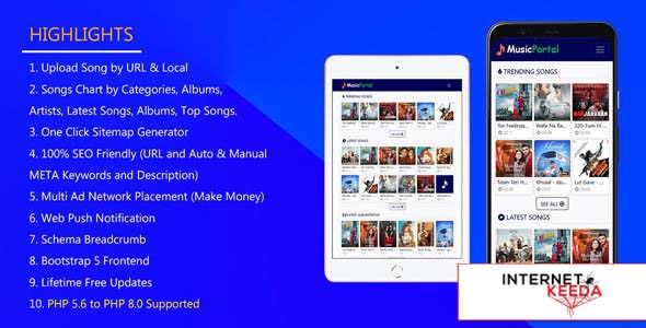 12731-Music PHP Script v1.0 - Songs Portal