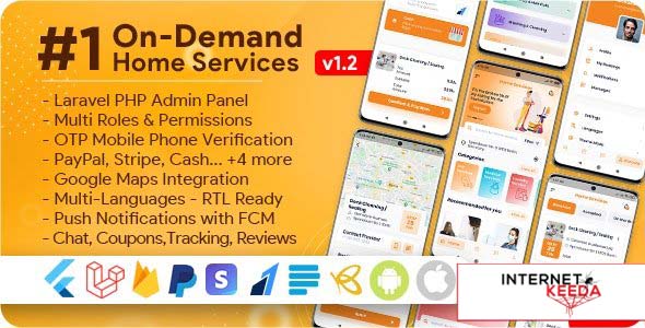 12865-On-Demand Home Services, Business Listing, Handyman Booking with Admin Panel v1.2.1