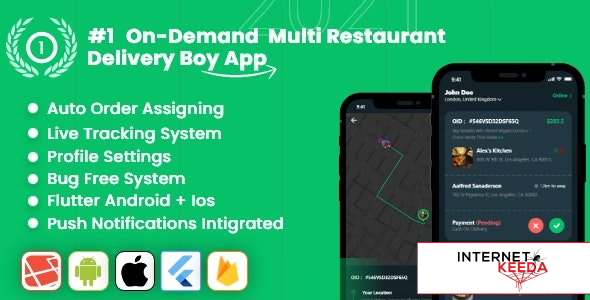 12937-Delivery App - Multiple Restaurants Food Ordering Flutter App Mealup v4.0