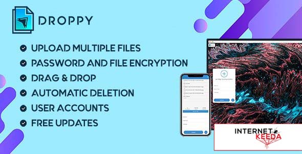 17194-Droppy v2.4.8 - Online file transfer and sharing - 