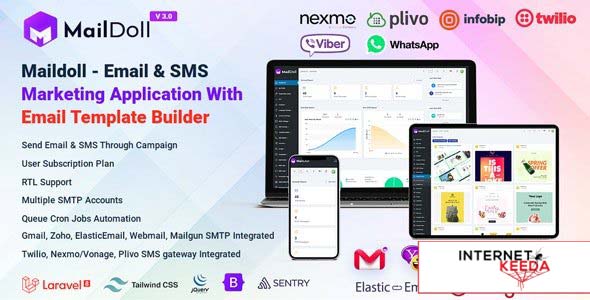 13079-Maildoll v3.0 - Email & SMS Marketing SaaS Application