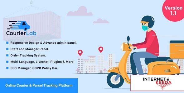 13150-CourierLab v1.1 - Online Courier And Parcel Tracking Platform