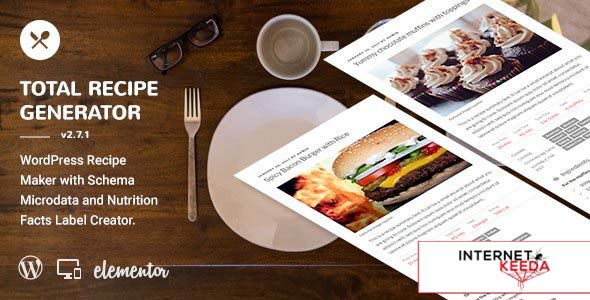 13236-Total Recipe Generator v2.7.1 - Elementor addon