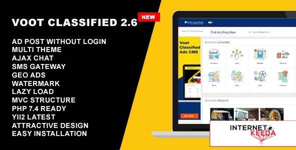 13258-Voot Classified v2.6 - Classified Ads CMS