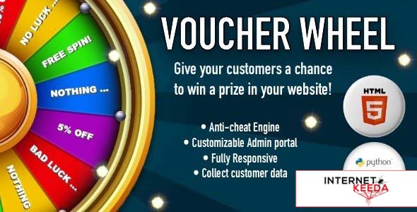 13309-Voucher Wheel v1.0 - Engage and give prizes to your customers