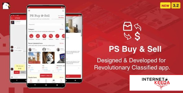 13370-PS BuySell v3.2 - Olx, Mercari, Offerup, Carousell, Buy Sell Clone Classified App