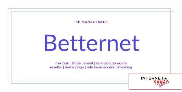 13384-Betternet v3.1 - ISP Management Solution