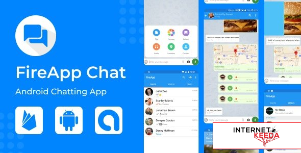 13567-FireApp Chat v2.1.1 - Android Chatting App with Groups