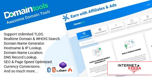 16027-DomainTools v2.3 - Awesome Domain Tools - 