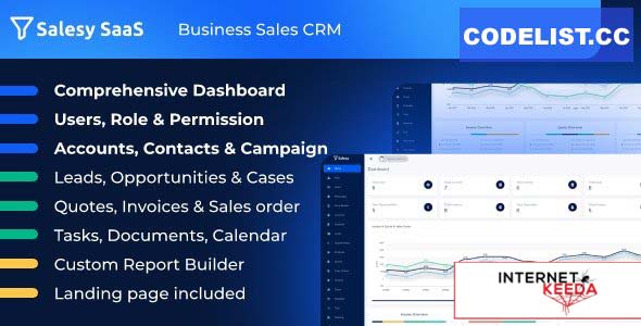 14225-Salesy SaaS v2.5.6 - Business Sales CRM - 