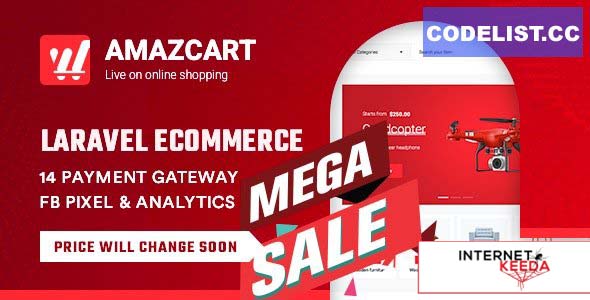 13877-AmazCart v1.3.1 - Laravel Ecommerce System CMS - 