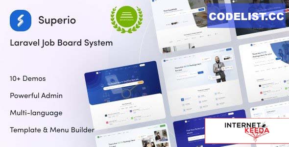 19067-Superio v2.6.0 - Laravel Job Board System