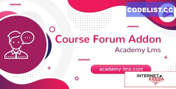 13821-Academy LMS Course Forum Addon v1.0