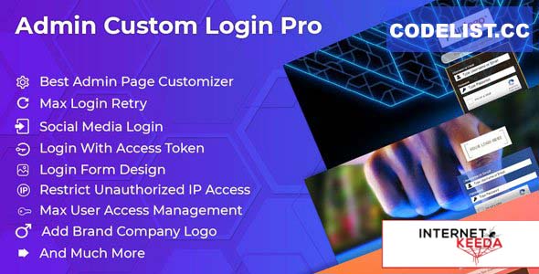 13949-Admin Custom Login Pro v6.4