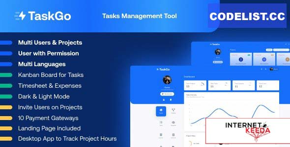 14007-TaskGo v3.8 - Tasks Management Tool