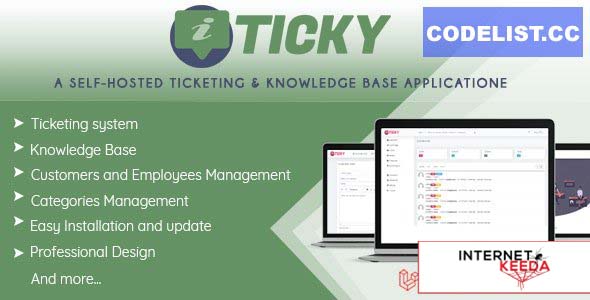 14010-Ticky Helpdesk v1.7.0 - Support Ticketing System & Knowledge base