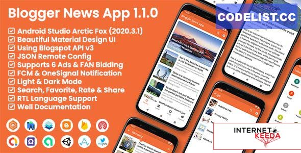 14066-Blogger News App v1.1.0 - Blogger API v3