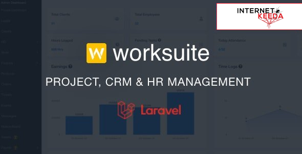 14470-WORKSUITE v5.1.5 - HR, CRM and Project Management - 