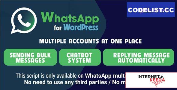 14204-Waziper v1.0 - Whatsapp Marketing Tool for WordPress