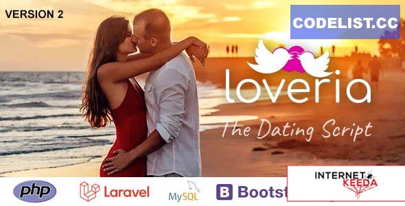 14230-Loveria v2.0.0 - The Laravel PHP Dating Script