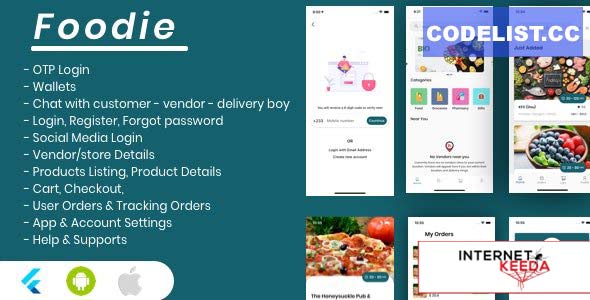 14353-Foodie v1.6.0 - Flutter Grocery, Food, Pharmacy, Store Delivery Mobile App