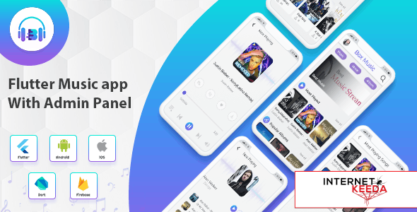 14489-Flutter App Music for Android & IOS With Admin Panel ( Flutter2.0 ) v2.1