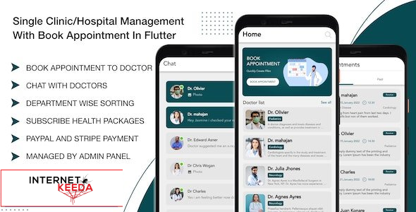 14490-Single Clinic/Hospital Management With Book Appointment In Flutter v1.0